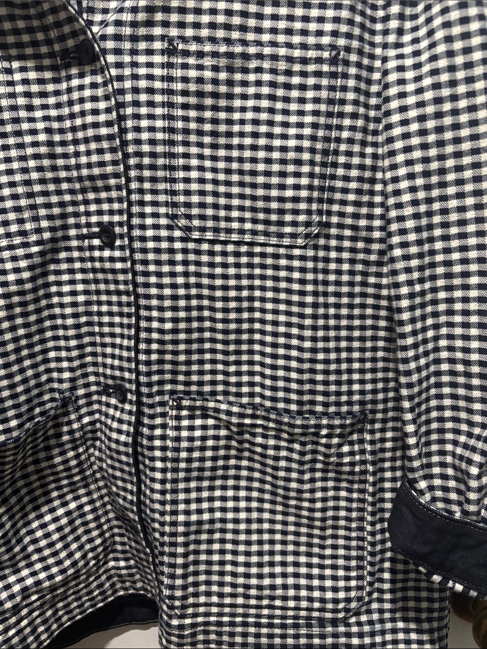 Gap x Doen gingham denim barn jacket - Picture 5 of 6
